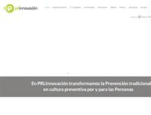 Tablet Screenshot of prlinnovacion.com